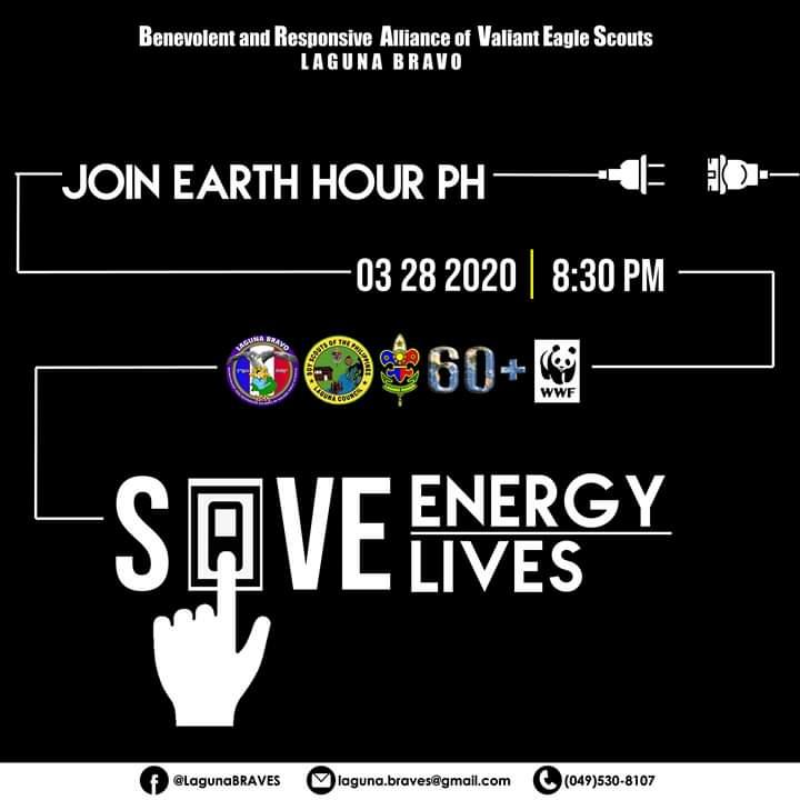 Earth Hour 2020 Participation