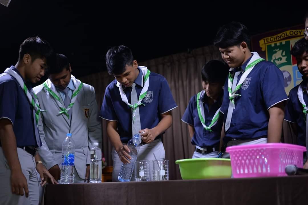 อบรมนักเรียนทำ Alcohol