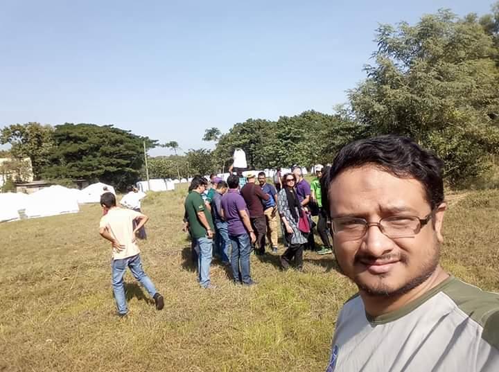 ৯ম জাতীয় কাব ক্যাম্পুরী এর প্রি‌ ভি‌জিট