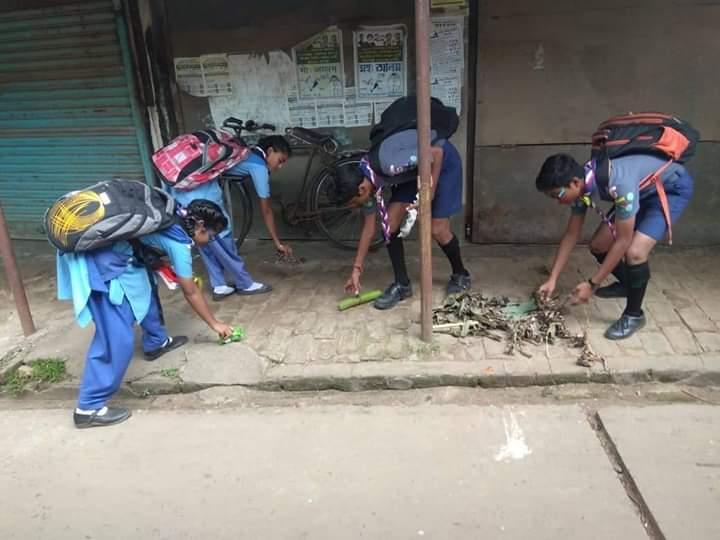SANKALP - CLEANING AN AREA 