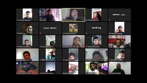 মাসিক সিনিয়র রোভার মেট মিটিং-২০২০