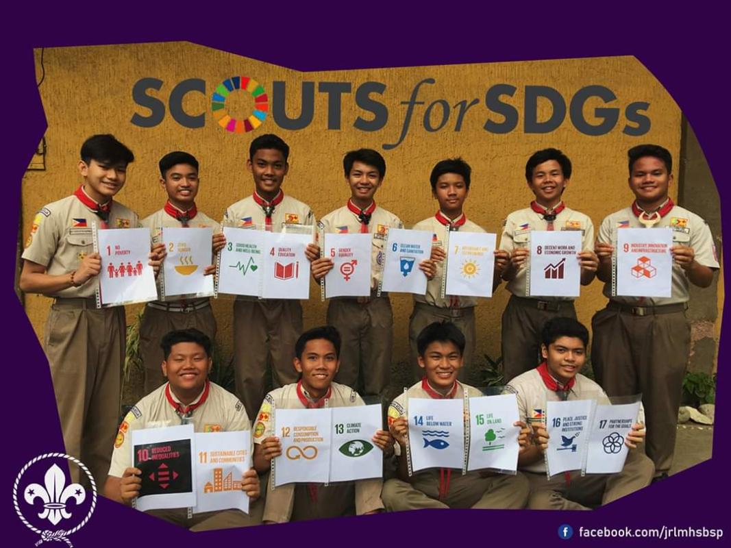 OUTFIT 375 JRLMHS OF BSP-NUEVA ECIJA COUNCIL  PROMOTES SDG 6