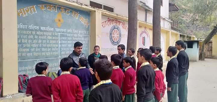 2nd Troop meeting with Gmsss Anni