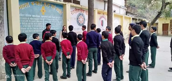 3rd troop meeting with Gmsss anni