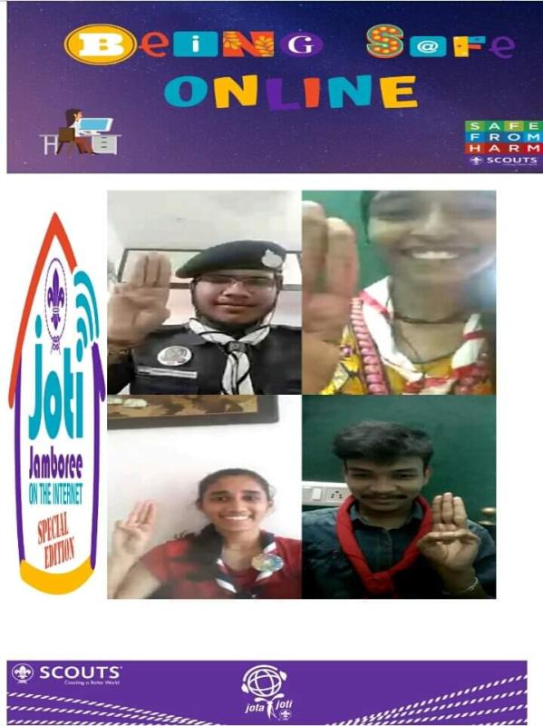 Digital scout guiding ,special jota joti-- By  Bharath Scouts and Guides District Association Udupi. Karnataka State India "