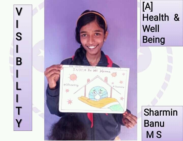 "VISIBILITY"  :[(A)Health and Well-Being] : Project Sankalp : Challenge (4): Bharat Scouts and Guides District Association Udupi. Karnataka State, India.