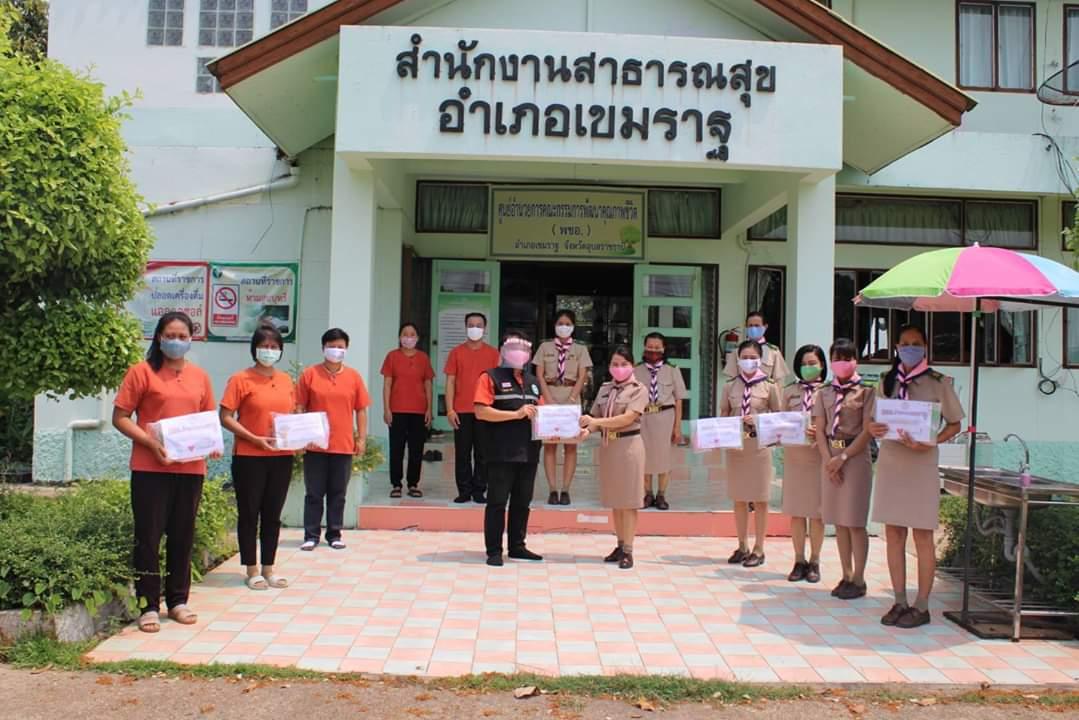 หน้ากากป้องกันไวรัสแบบลูกเสือ 