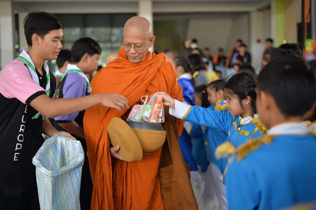 คณะลูกเสือสันติภาพ ร่วมเป็นจิตอาสาในกิจกรรมวันเด็กแห่งชาติ