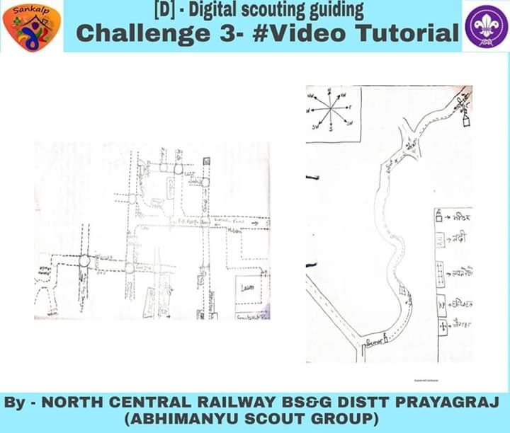 PROJECT SANKALP [ D ] Digital Scouting Guideing Challenge 3 :#video tutorial