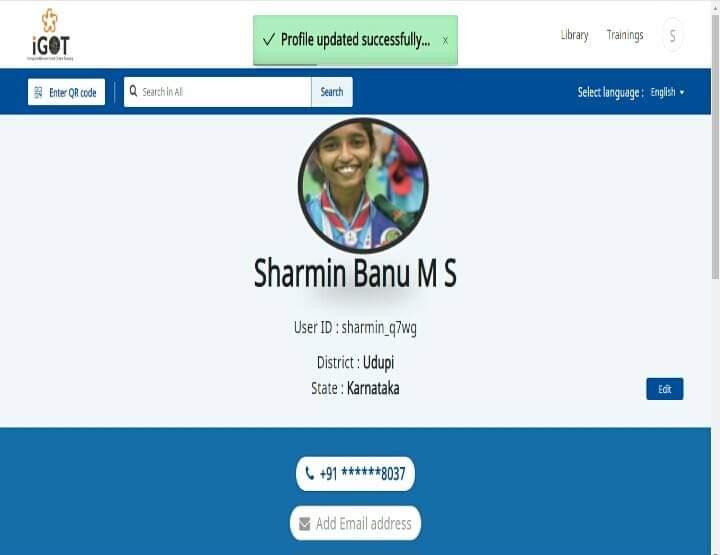 "GOVERNMENT INITIATIVES  " :[(D) DIGITAL SCOUTING AND GUIDING] : Project Sankalp : Challenge (5): Bharat Scouts and Guides District Association Udupi. Karnataka State, India.