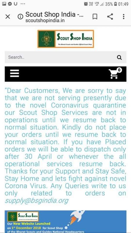 .SANKLAP
Day-28
To create a better tomorrow
 
[D] Digital Scouting Guiding

#Stayathomecansavelives
 
Challenge accepted and done 

 Challenge 1: BSG Website

