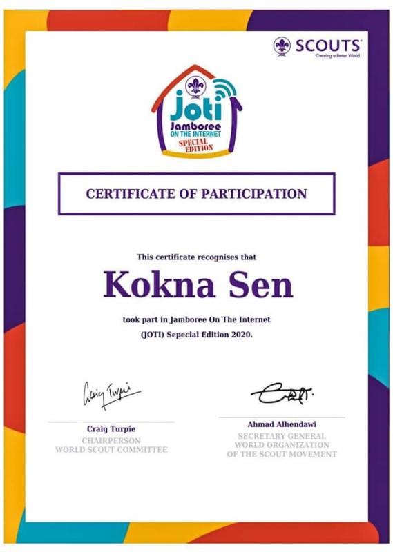 SANKALP PROJECT

Group D : DIGITAL SCOUTING GUIDING
Challenge 1: #specialjoti3to5april2020

