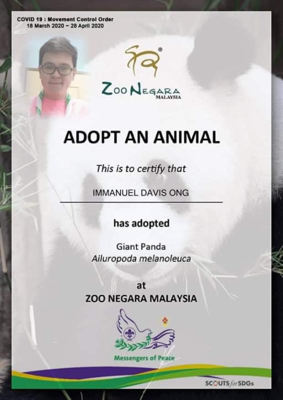 Adopt our Animal - Zoo Negara 