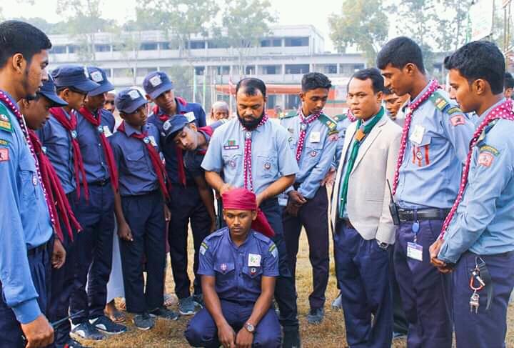 Scout Skills Upazila Scout Camp-2019