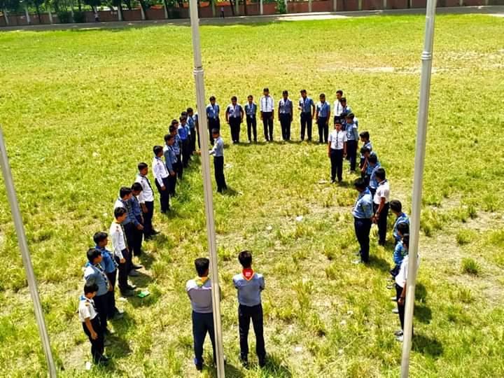 Weekly Troop meeting