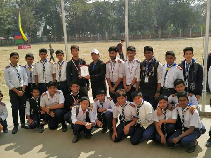Uttara High School and College Scout Group selected as Best scout team of 2019