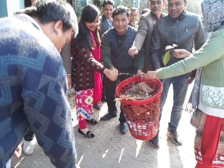 বিদ্যালয় পরিষ্কার-পরিচ্ছন্নতা কার্যক্রম