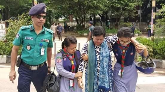 Traffic Month 2018: Traffic Awerness And Road Safety By Rover Scouts. 