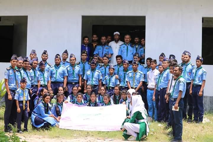 কুর্মিটোলা জেলা এয়ার স্কাউটস এর  উদ্যোগে পারদর্শিতা ব্যাজ ও দক্ষতা অর্জন কোর্সের অনুষ্ঠিতঃ  