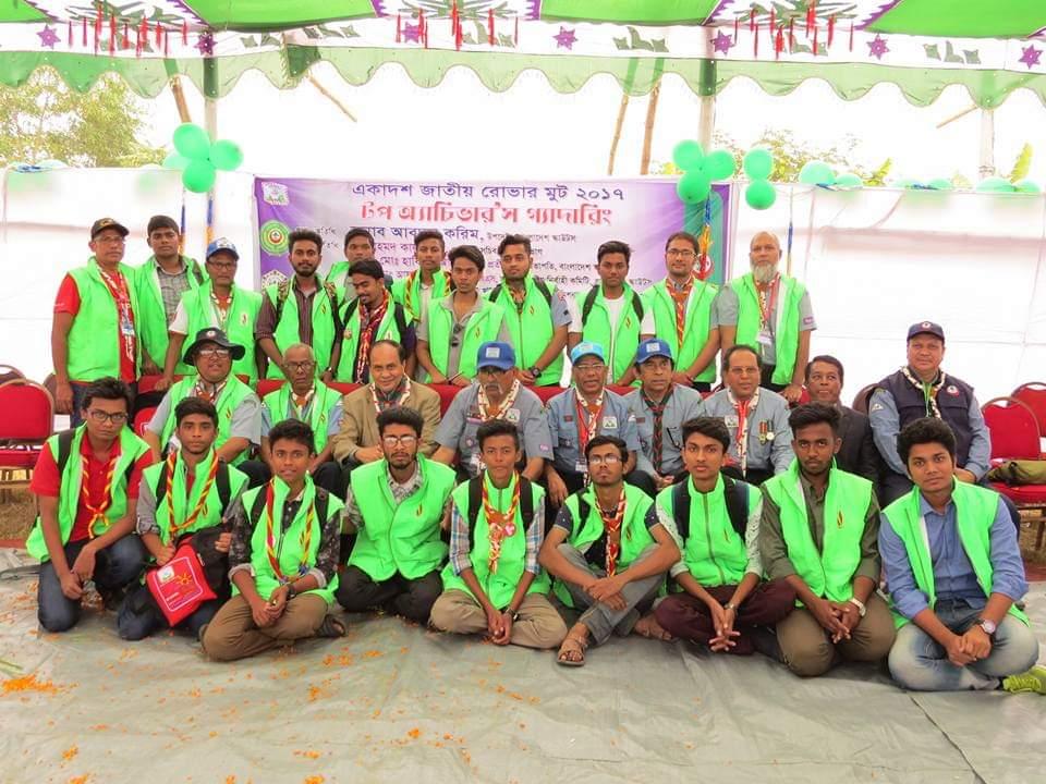 Top Achievers Gathering At Rover Moot 2017