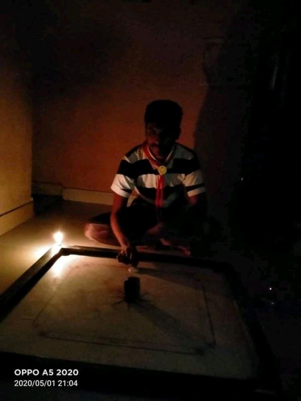 (C) Earth Hour, #Game at night 