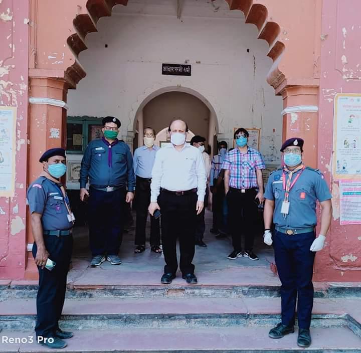 Cornona Awareness at Evaluation center