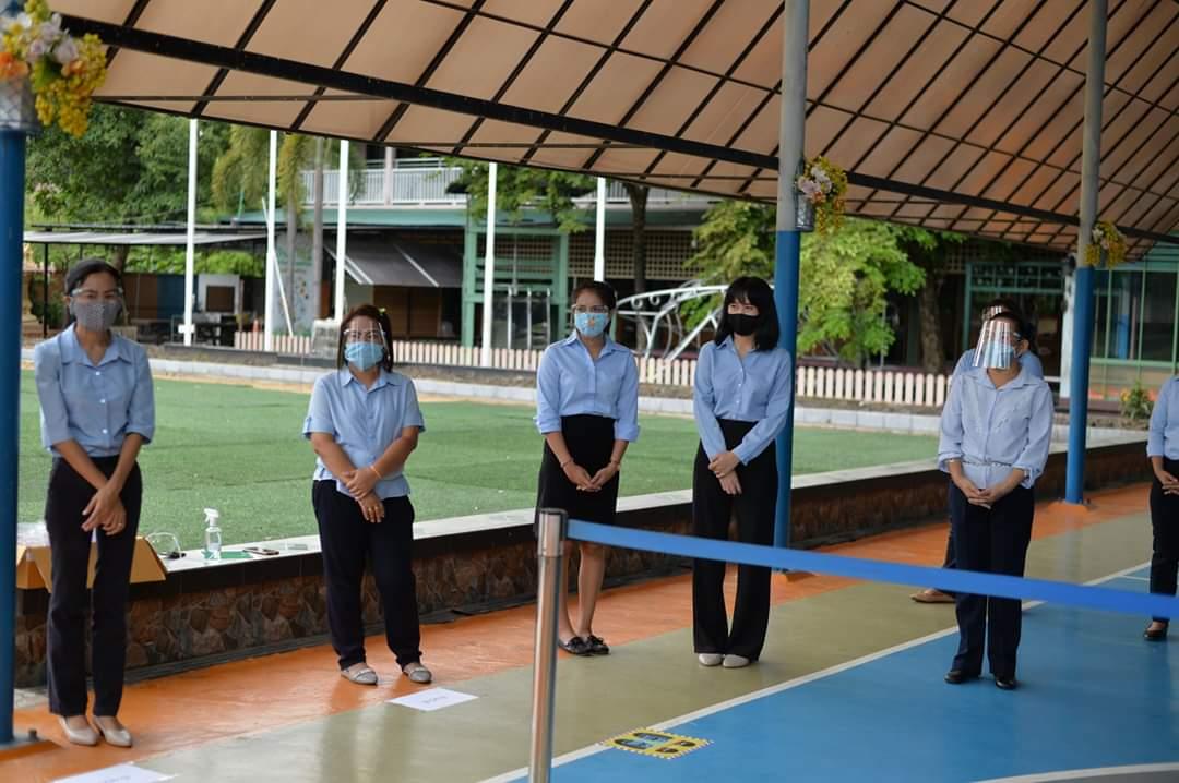 ต้อนรับคณะสช.ตรวจเยี่ยมโรงเรียน