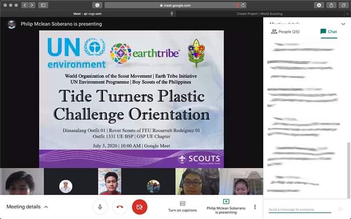 Tide Turners Plastic Challenge Orientation