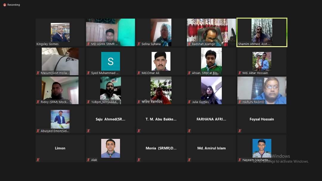 অনলাইন মেম্বারশীপ রেজিষ্ট্রেশন ওয়ার্কশপ