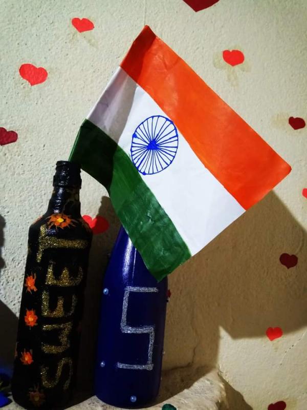 Celebrate 74th Independence Day☺#scouts #bsgindia#mopindia#osbsg#wosm#fitindia#safeindia