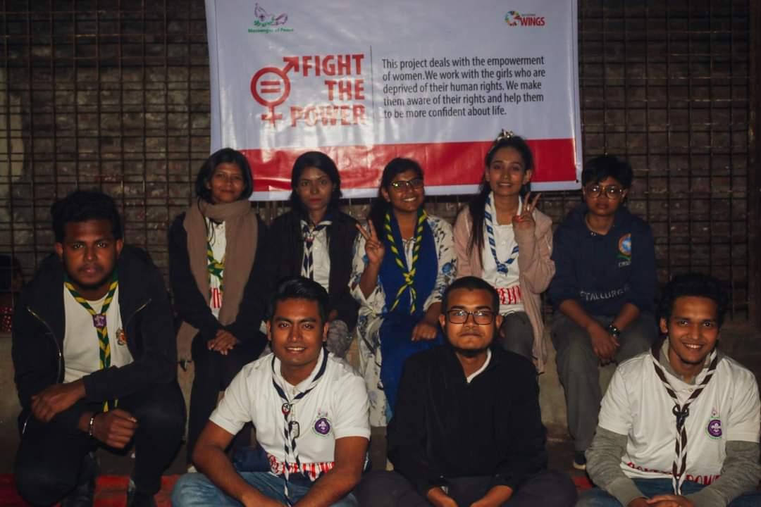 পিরিয়ড সম্পর্কে সচেতনতা বৃদ্ধির  লক্ষ্যে কাজ।