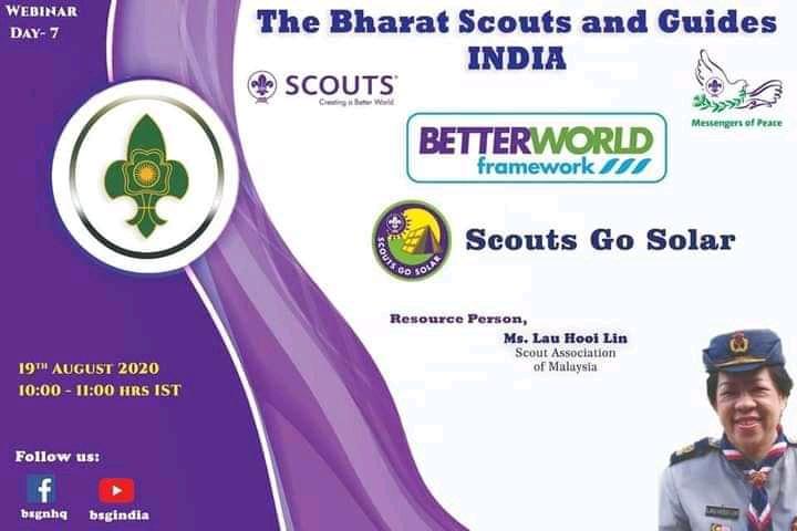DAY-7 A VIRTUAL WEBINAR OR BETTER WORD FRAMEWORK,Scout Go Solar and Diversity and Inclusion