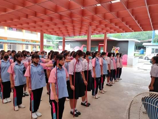 ซ้อมเดินสวนสนาม