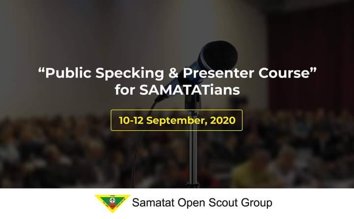 Public Specking & Presenter Course 