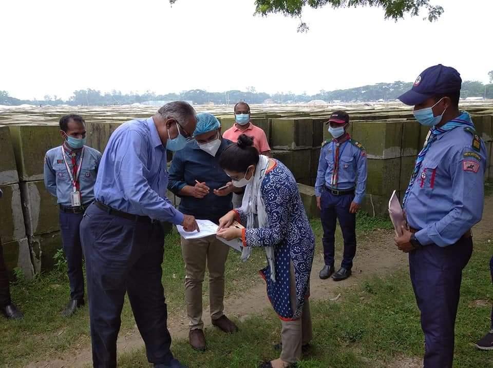 বাংলাদেশ স্কাউটস এর "জাতীয় স্কাউট প্রশিক্ষণ কেন্দ্র" সিরাজগন্জ এর মাঠ পরিদর্শন করেন বাংলাদেশ স্কাউটস এর জাতীয় কমিশনার (উন্নয়ন) জনাব মেজবাহ উদ্দীন ভূইয়া, প্রকল্প পরিচালক রুহুল আমিন স্যার সহ বাংলাদেশ স্কাউটস এর কর্মকর্তা গণ।