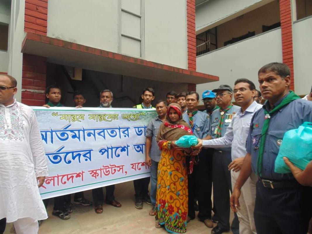 Gifts for flood affected people’s