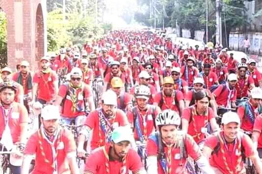 শতবর্ষ সাইকেল র‍্যালি 