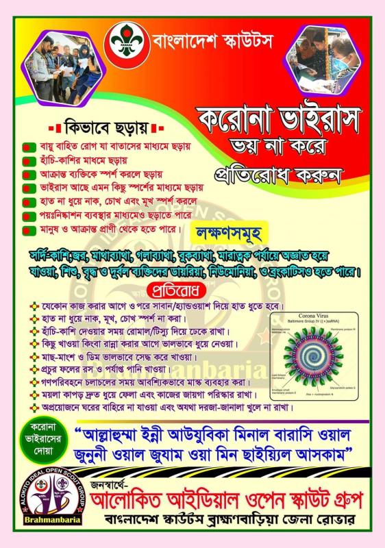 করােনা ভাইরাস ভয় না করে প্রতিরােধ করুন