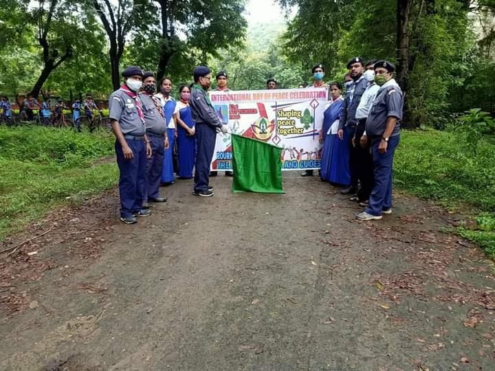 Cycle rally- international day of peace celebration