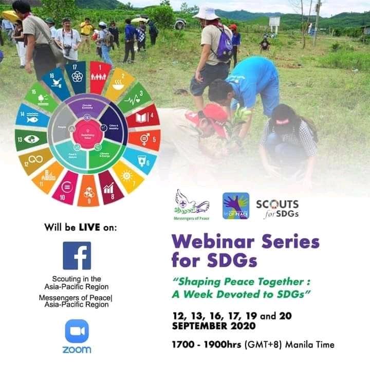 Webinar series for scouts for SDGs