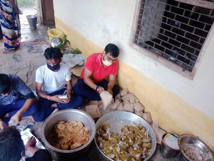 Food Packets Preparation 