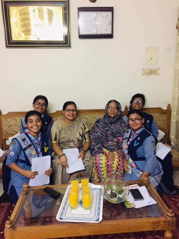 ডেঙ্গু প্রতিরোধে লিফলেট বিতরণ এর মাধ্যমে জনসচেতনতা গড়ে তোলা কর্মসূচি-২০১৯