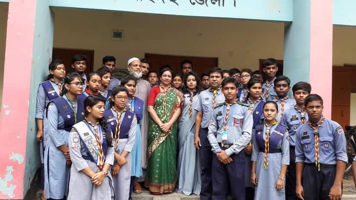 ঝিনাইদহ সদর উপজেলা নির্বাহী অফিসারের সংবর্ধনা অনুষ্ঠান 