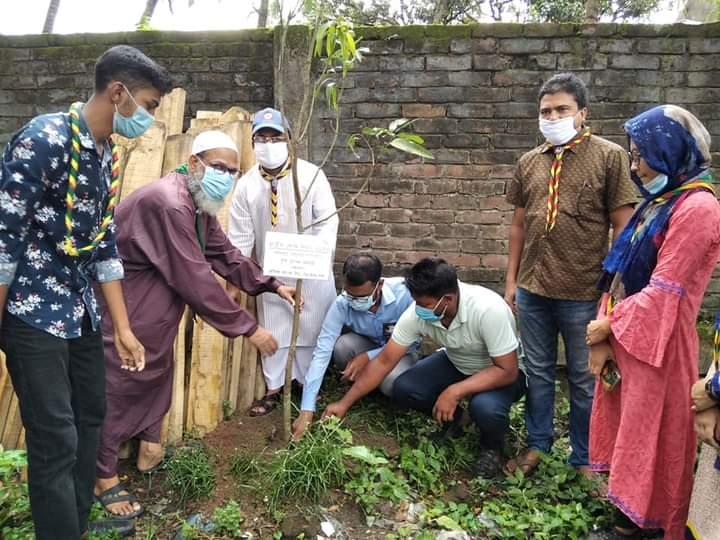 মুজিব শতবর্ষ উদযাপন উপলক্ষে বৃক্ষরোপণ কর্মসূচি