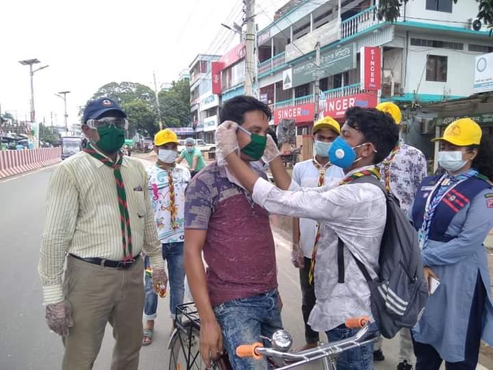 মাস্ক বিতরণী অনুষ্ঠান ২০২০