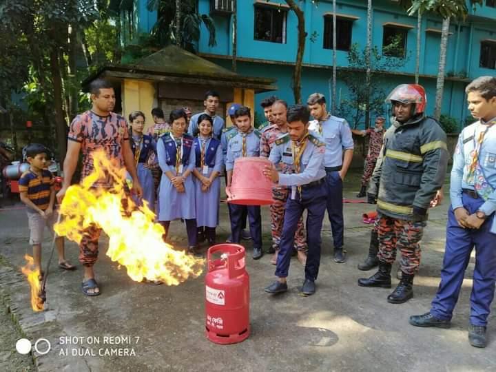 দূর্যোগ প্রতিরোধ মহড়া