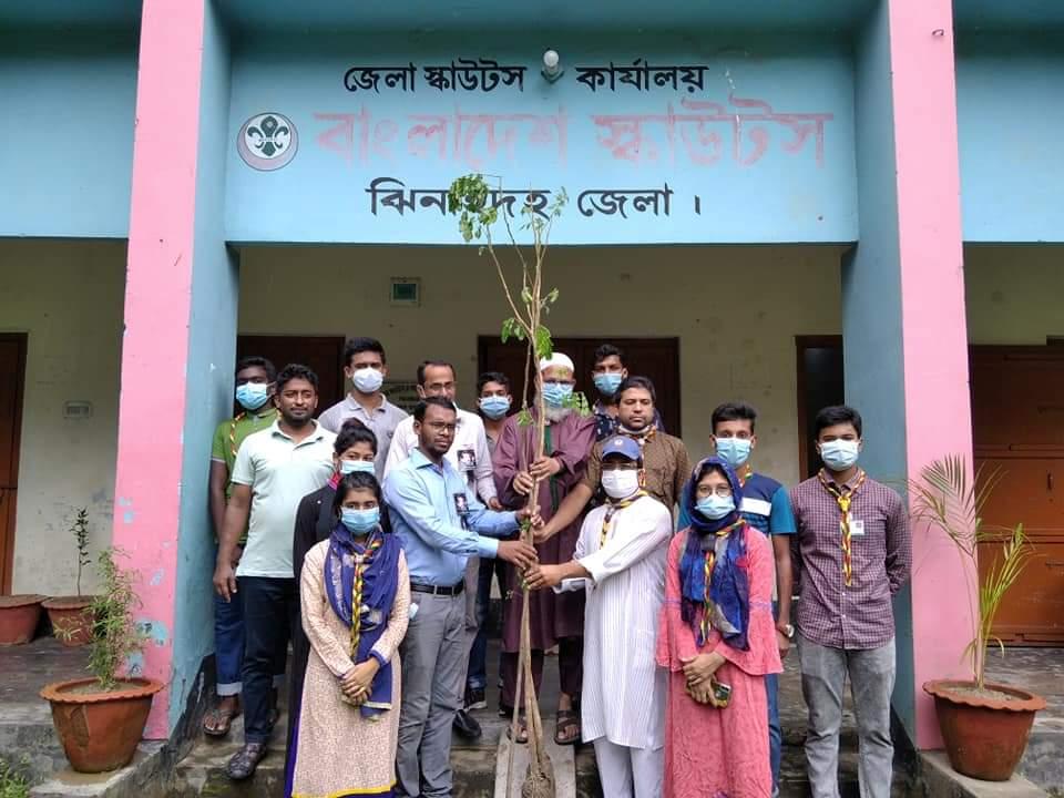 অগ্রনী মুক্ত স্কাউট দলের বৃক্ষরোপণ কর্মসূচী উদযাপন.....