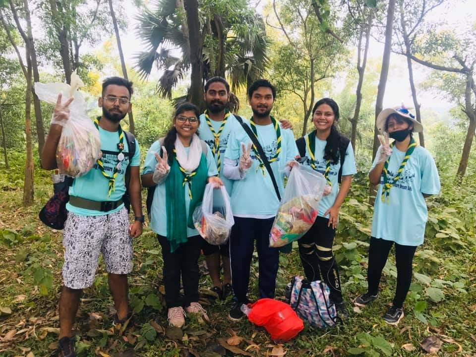 Survival Camp Trekking Route Cleanup