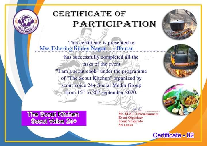 I am scout cook 