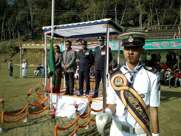 মহান বিজয় দিবস কুচকাওয়াজে অংশগ্রহণ-২০১৬